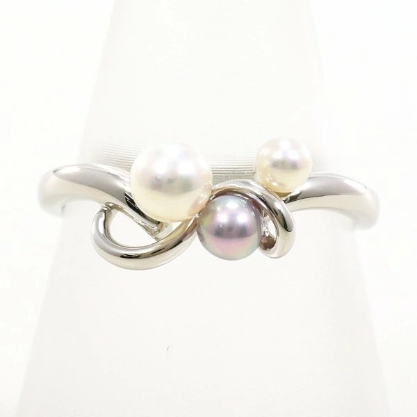 TASAKI タサキ 田崎真珠 PT900 リング 11.5号 パール 約3～4.5mm 中古 29,452円