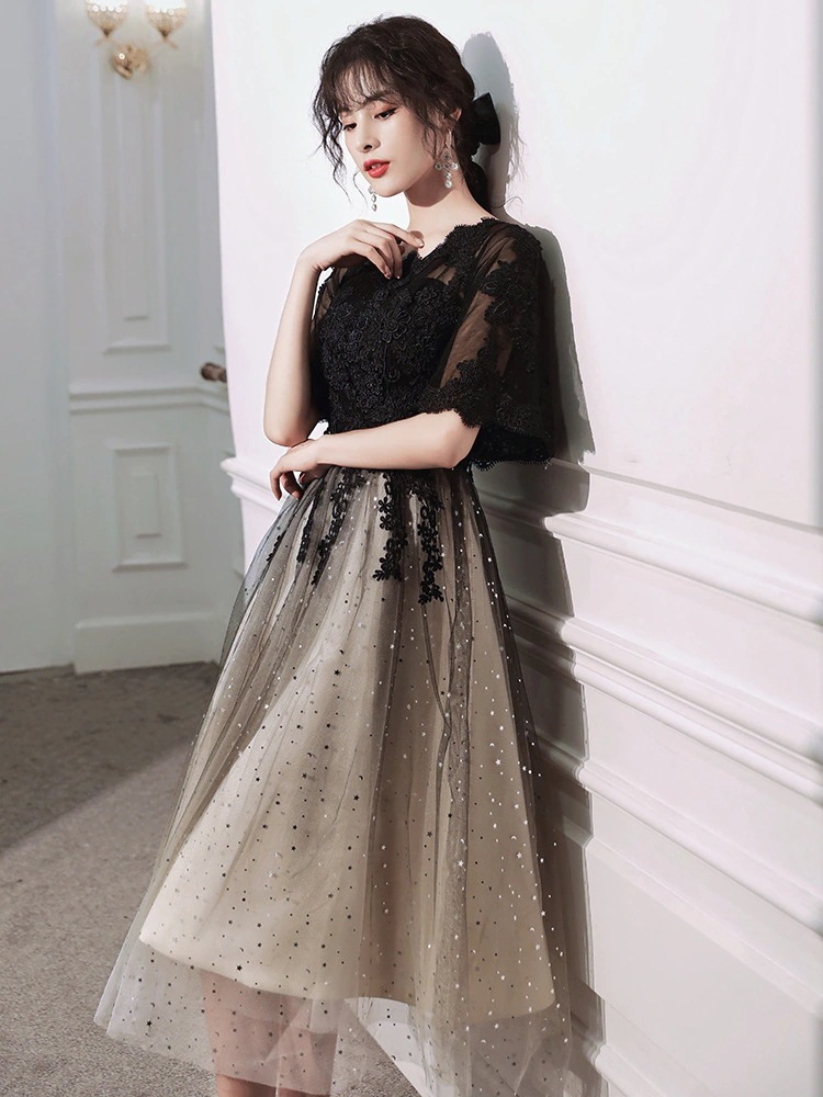 パーティードレス ワンピース 花嫁ドレス ウェディングドレス 簡約 花嫁二次会 演奏会 パーティドレス セクシー 演奏会 挙式-626-598