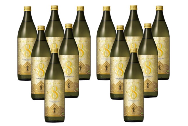【送料無料】霧島酒造 芋焼酎 KIRISHIMA No.8 25度 900ml×1ケース/12本