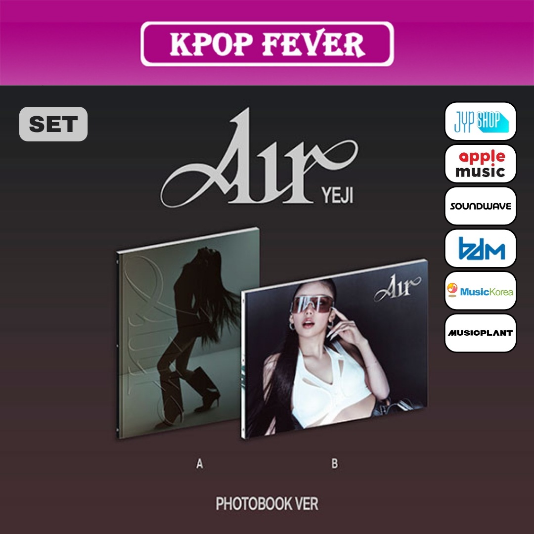 [online特典] ITZY YEJI - [ AIR ] PHOTOBOOK ver / FIRST SOLO ALBUM [2種セット]