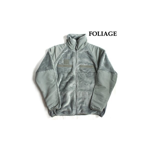 アメリカ軍 ECWC S Gen3 両面フリースジャケット Sサイズ サイドリブ仕様 JJ150YN フォリッジ レプリカ