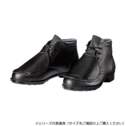 ドンケル 鋼製先芯VP靴 鋼製先芯ゴム底 中編上靴 ひも 甲プロ付き 24.5cm 603甲プロ