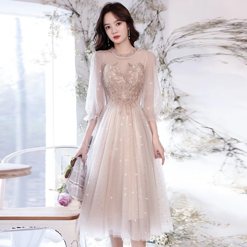 2023新作 気質 花嫁ロングドレス結婚式ワンピース発表会 ドレスドレス ウェディングドレス成人式 ドレス同窓会 ドレス演奏会 ドレス発表会 ドレス卒業式 ドレスパーティー