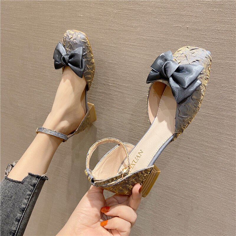 シューズ 靴 くつ クツ パンプス サンダル レディースシューズ レディースパンプス ラウンドトゥパンプス ヒールサンダル ウッドソールサンダル 太ヒール チャンキーヒール ミドルヒール ウッドソール 4,886円