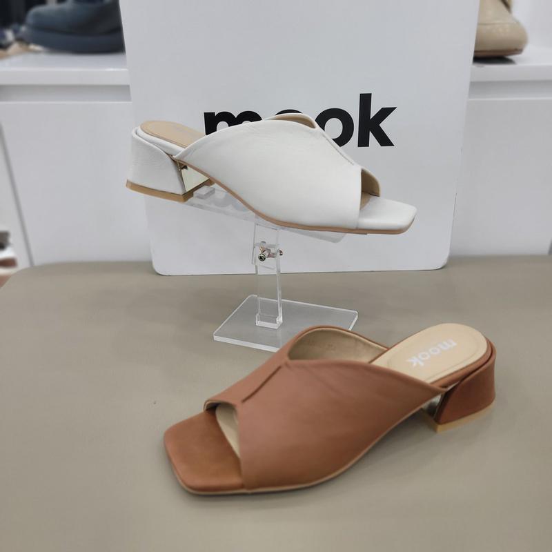 押収ラインのデイリーミュールサンダルスリッパ4cm 516 322523_DJ