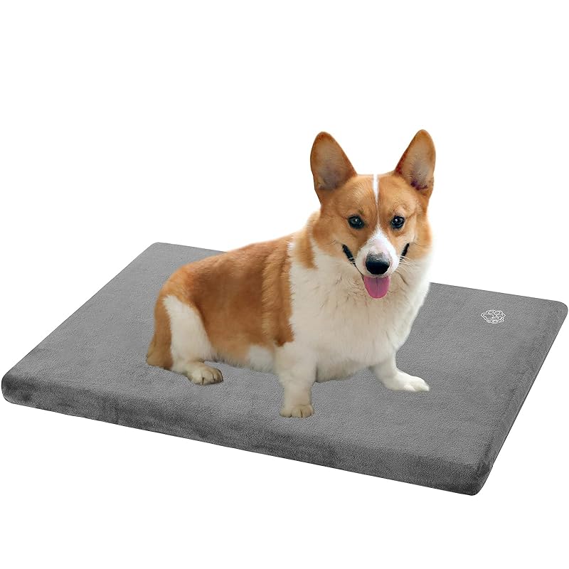 EMPSIGN ペットマット 犬クッション 犬 ベッド 猫 ベッド 小屋ケージ用 室内用 リバーシブル 夏用冬用 通年使える 四季 暑さ対策寒さ対策 通気性いい 丁度いい厚さ 小型犬 中型犬 オ