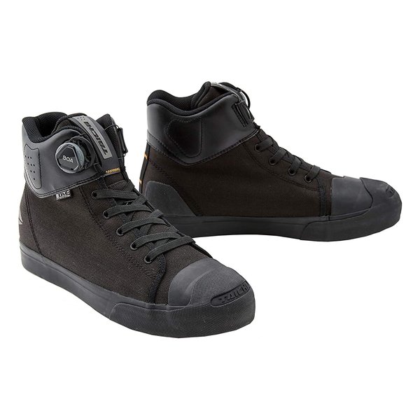 DRYMASTER-FIT フープシューズ CORDURA BK ブラック 25.5cm キャンバス RSS011BK02255