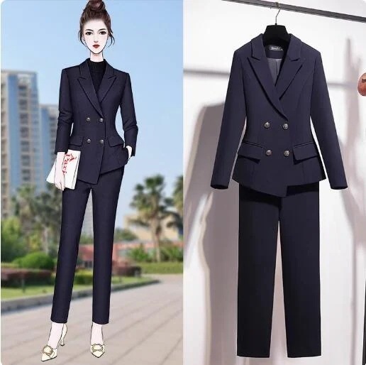 ビジネス OL 通勤 レデースファッション 2点セット「上着+スカート/パンツ」 セレモニースーツ 七五三 事務服 フォーマル 着痩せ 成人式 カジュアル 卒業式 制服 S/M/L/XL