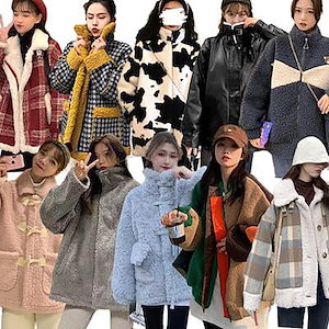 【秋冬超人気新作】 ムートンコートレディース防寒アウター 裏起毛コート ジャケット 冬服BF可愛い ムートン コート アウターレディース防寒 秋冬 カジュアル ボア トレンチコート 裏起毛コート冬服