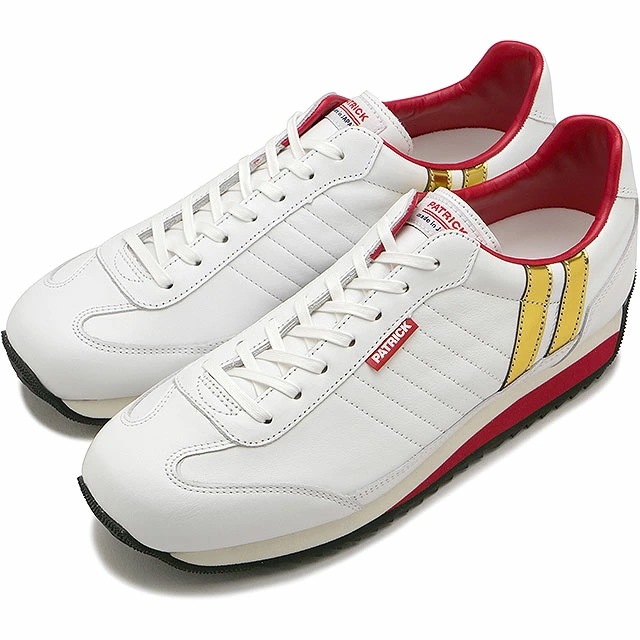 スニーカー マラソンツバキ [724500] MARATHON椿 メンズレディース 日本製 靴 ステアレザー シーズン限定 WHT ホワイト