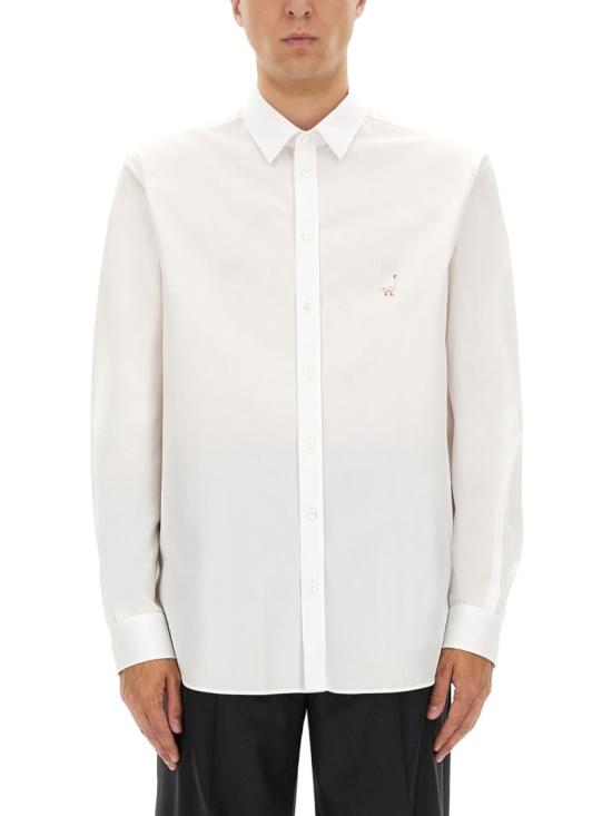 MOSCHINO Men Shirts 02235235 1001 White
