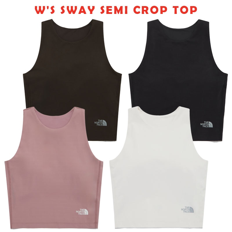 韓国正規品保証 関税負担なし NU9ER36A WS SWAY SEMI CROP TOPデイリー 基本 着装 男子 女子 人気 韓国 ファッション 男女共用 アウトドア