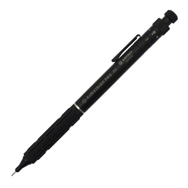 AIMVISON PRO 製図用 シャープペンシル 0.5mm【MeteorBlack】 KAMP-AIPBK