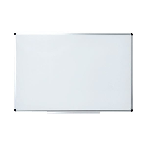 TANOSEEアルミフレームホワイトボード 無地 LL 900x600mm 1枚
