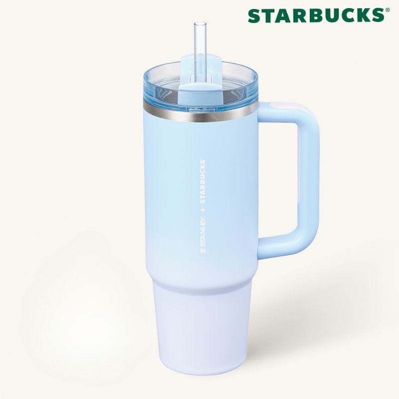 【韓国 スターバ 】 SSスタンレー ブルー ケンチャ タンブラー 887ml 大容量 タンブラー