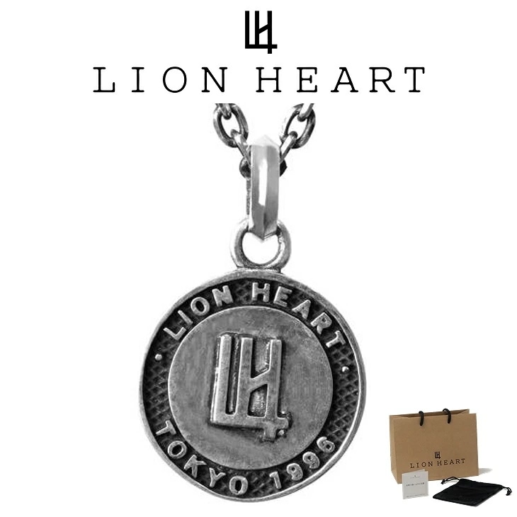 ネックレス メンズ レディース LION HEARTロゴ ネックレス LH BASIC SV925 LH-1NE363 【ネコポス】