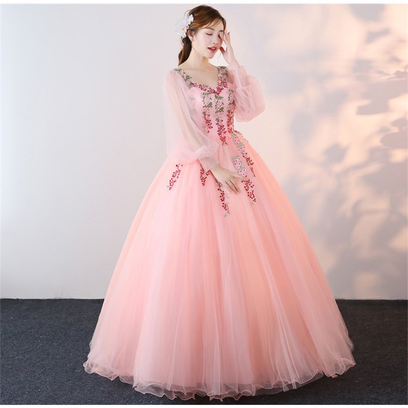 カラードレス ロング 演奏会 安い 結婚式 イブニングドレス 花嫁 二次会 ドレス 発表会 パーティードレス コンサート ブラック ピンク