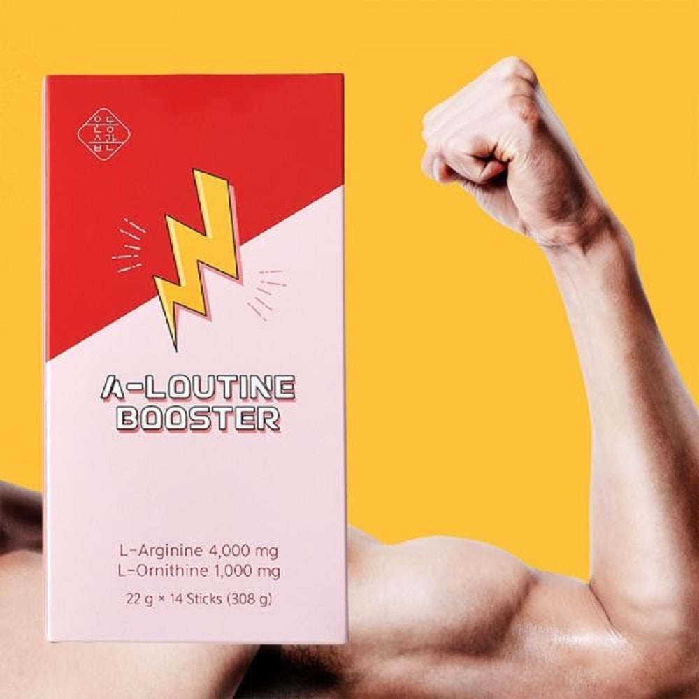 韓国-K MEAL-エルチンブースター 一日活力アルギニンオルニチン運動前後