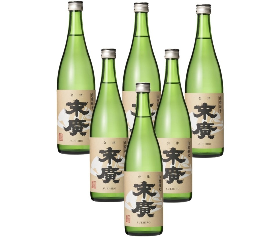 【送料無料】日本酒 末廣酒造 伝承山廃純米 末廣 すえひろ 720ml×6本