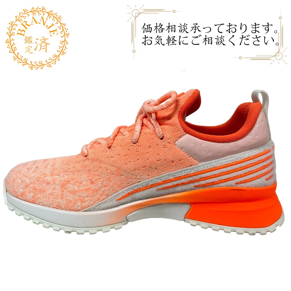 V.N.Rライン 6 LVロゴ ファブリック スニーカー オレンジ メンズ ブランド