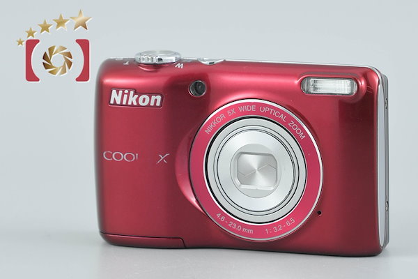 COOLPIX L26 レッド コンパクトデジタルカメラ