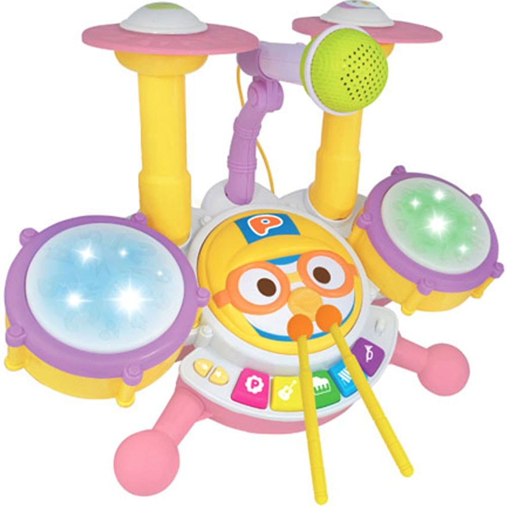 ジーナワールド歌うポロロミニドラム楽器プレイセット