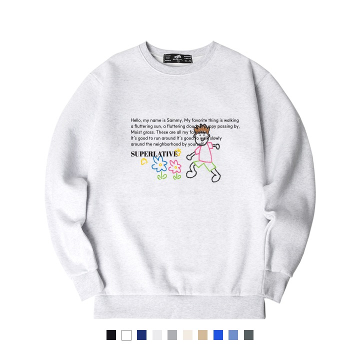 SAMMYS DIARY 起毛 マンツーマンTシャツ MTM (GPM4-4SP0104) 4,574円
