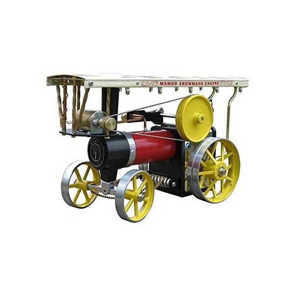 Mamod Live Steam Showmans Traction Engine with Dynamo & Lights - Ready Built Working Model 並行輸入品