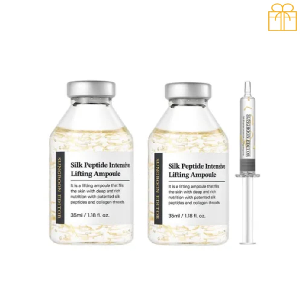 [オールヤング1位] 成分編集機 シルクペプチド インテンシブ リフティング アンプル 35ml+35ml 韓国コスメ 人気