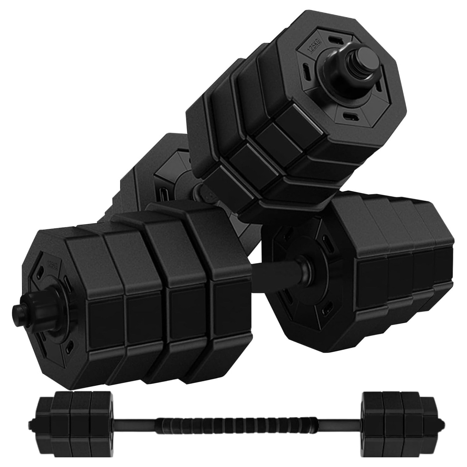 バーベルにもなる ダンベル 20kg ２個セット