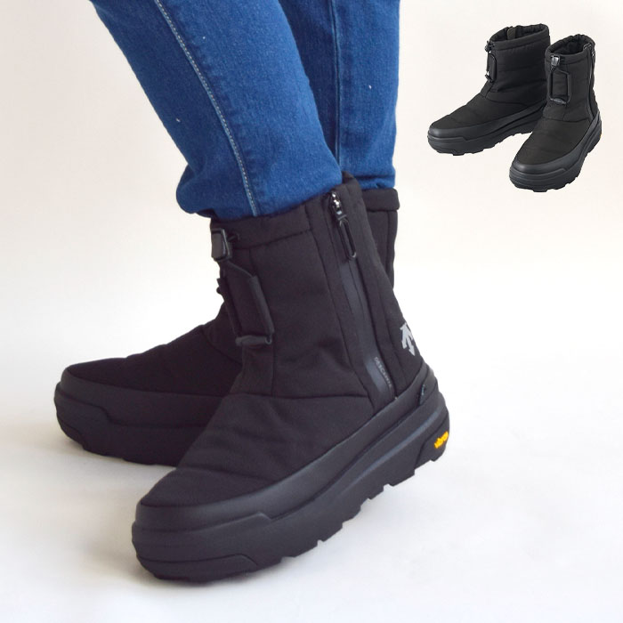 ブーツ メンズ レディース 防滑 滑らない 防水 撥水 はっ水 防寒 保温 スノーブーツ DTRACE PAD HI AGAT ユニセックス 靴 DU4FBT02UZ