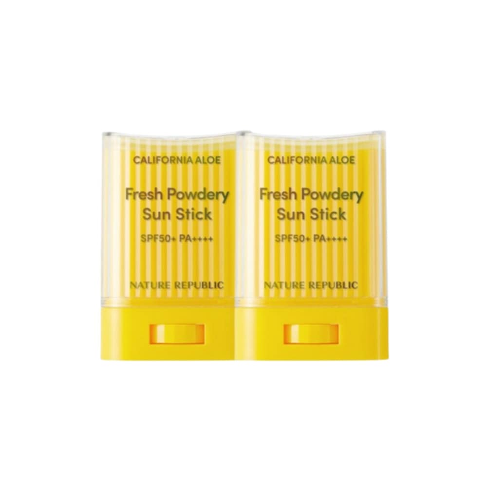 カリフォルニア アロエ さらっと サンスティック SPF50 + PA +++ (24g) 2個