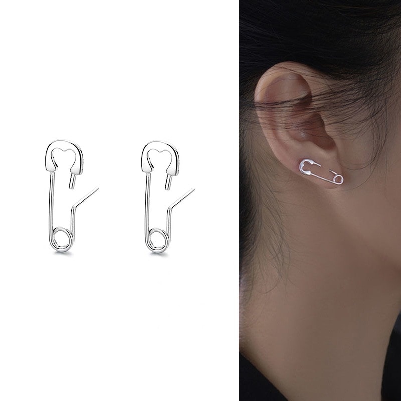 【1点ご購入 で10点プレゼントいたします】ピンピアス個性的なデザインセンス男女S 925純銀韓国版軽量クリップピアスかっこいい 256,500円