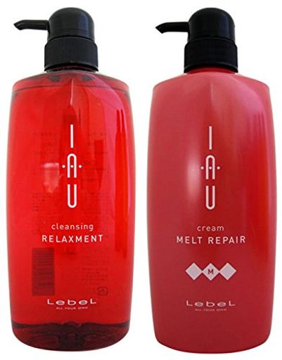 ルベル クレンジング リラックスメント 600ML& クリーム メルトリペア 600MLシャンプー
