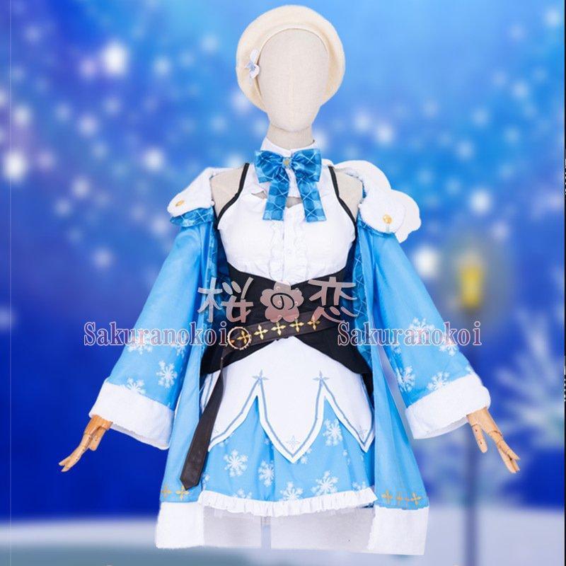 【ハロウィン】ホロライブ holol 5期生 雪花ラミィ(ゆきはな ラミィ) コスプレ衣装 アニメ 仮装 コスチューム コミケ ハロウィン y3168