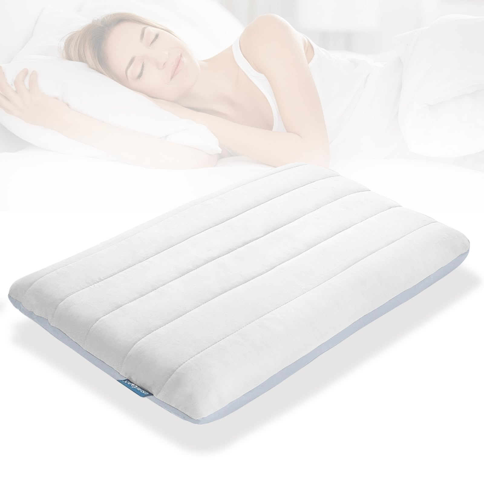 Ｄｒｅａｍ Ｏｎ Ｍｅ 枕 首ケア 温度調節 安眠枕 寝心地アップ 枕カバー付き まくら 首·肩ラクラク 横向き寝 うつ伏せ 仰向き プレゼント