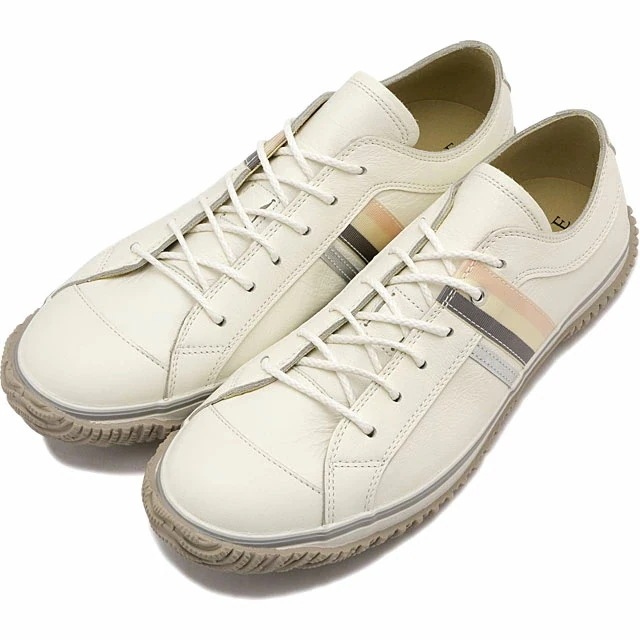スニーカー [SP168-63] SP-168 レディース 日本製 カウレザー White/Pink 正規取扱店