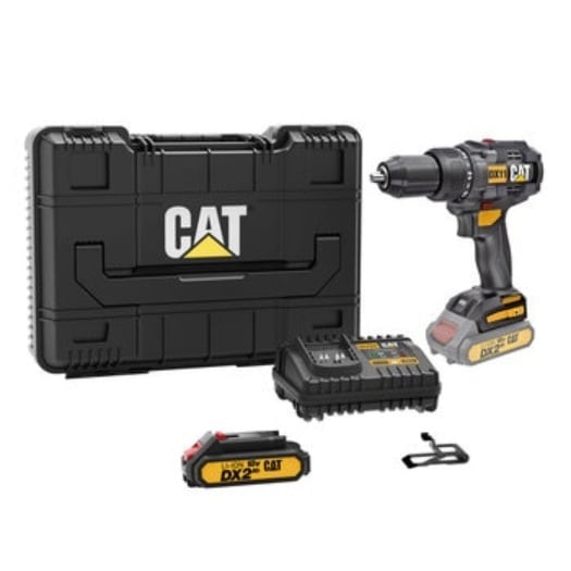 [倉庫管理]　CATERPILLAR 18V ドリルドライバーセット バッテリー2個