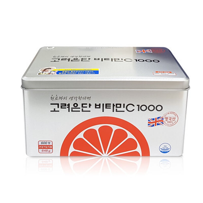 高麗銀団ビタミンC 1000 / 100％ビタミンC [並行輸入品]（600錠）
