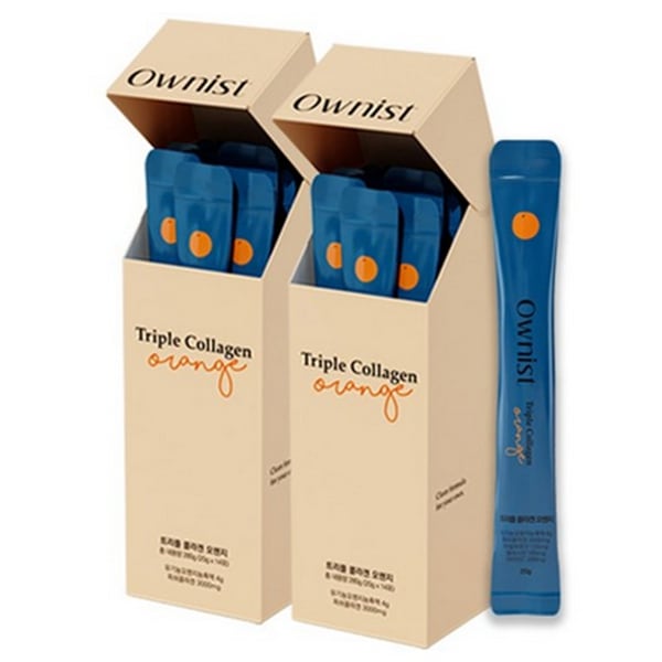 Ownist オーニスト トリプルコラーゲン オレンジ 28本入り（4週間分） 8,593円