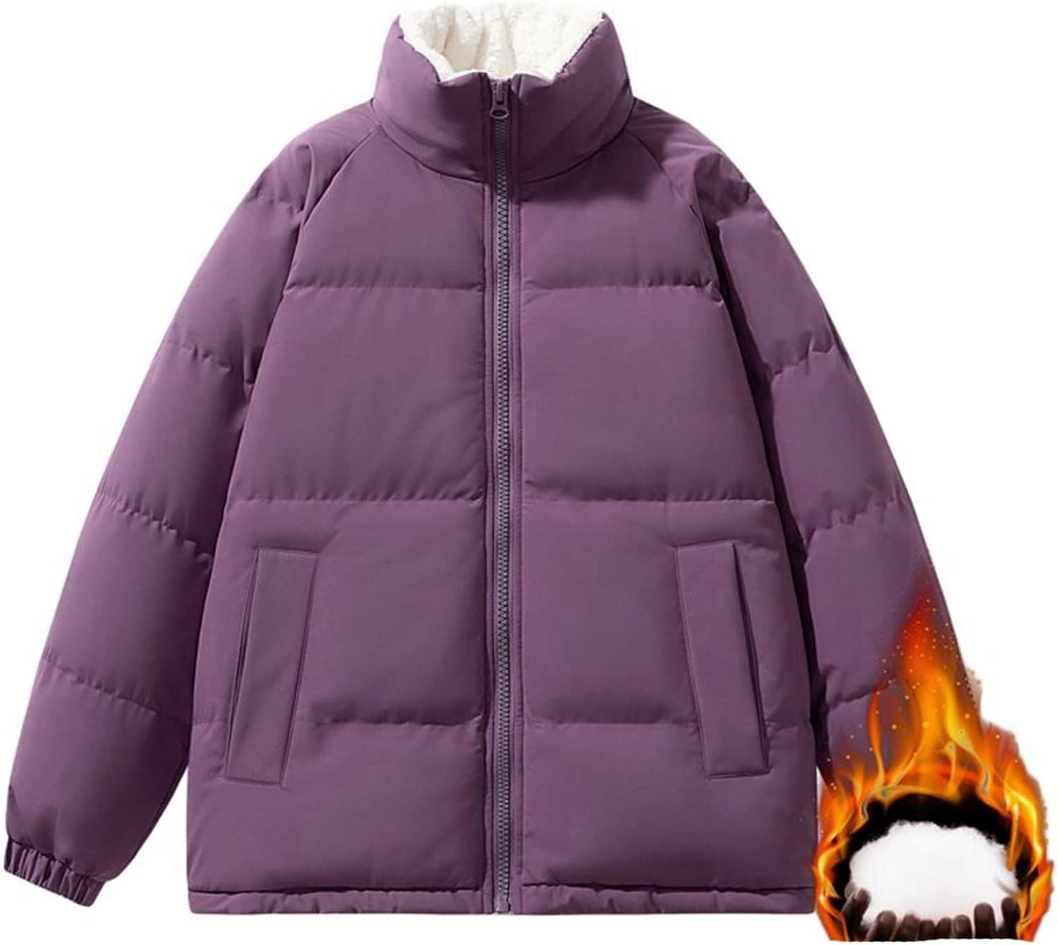 冬用 コート ハイネック 中綿ブルゾン 厚手 保温防寒 レディース メンズ ダウン 大きめ ショート丈 20代 30代 40代 オシャレ お誕生日 プレゼント アウター