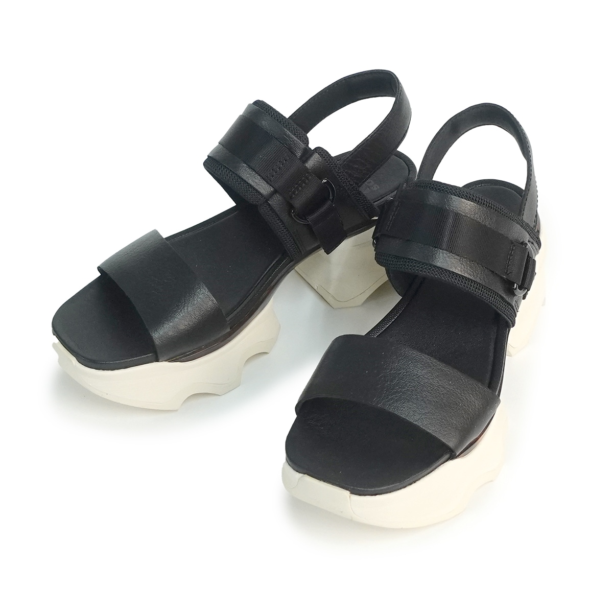 サンダル レディース キネティック インパクト スリングバッグ ヒールサンダル NL4951-012 ブラック/チョーク 14,212円