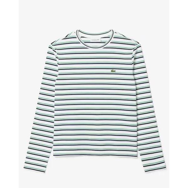 25SS 女性 マルチストライプ 長袖Tシャツ TF0354-55G