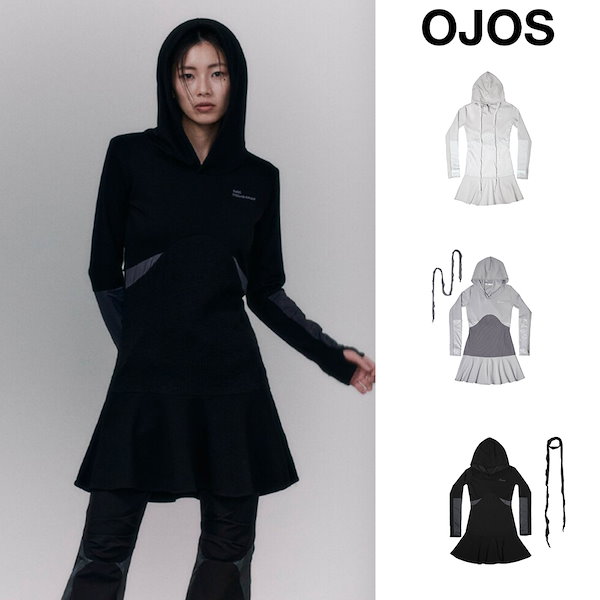 Qoo10] ojos [OJOS] Scarf Hoodie