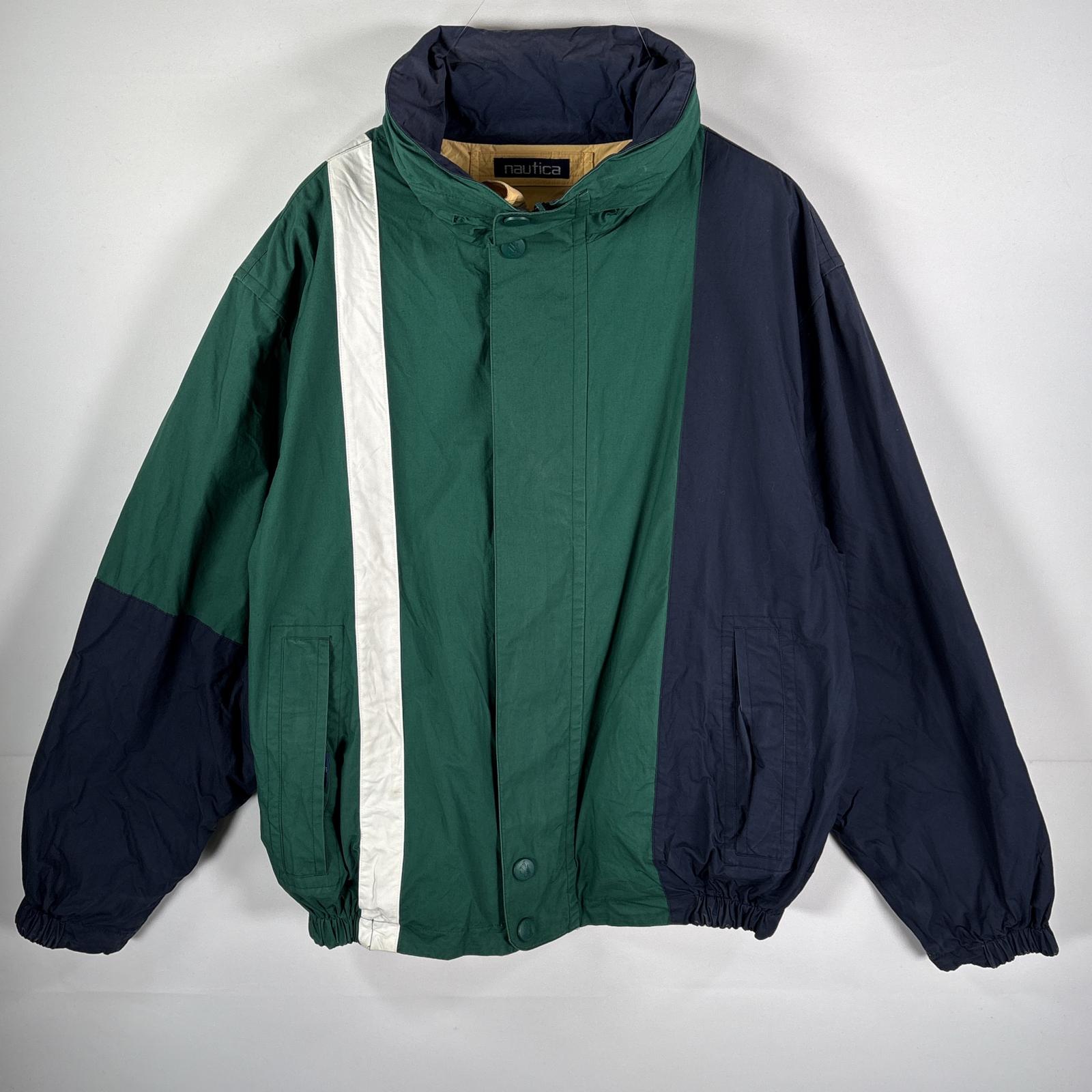 古着 90s/90年代 セーリングジャケット リバーシブル マルチカラー L ネイビー メンズ 6,545円