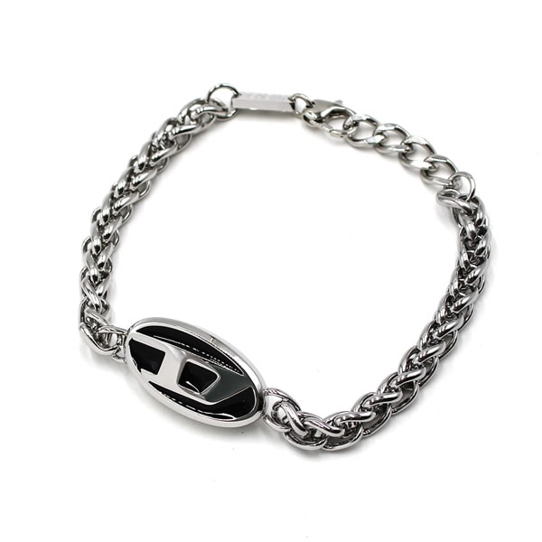 ブレスレット DX1469040 アクセサリー メンズ シルバー ブラック