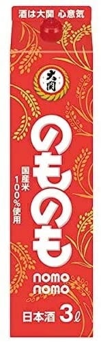 【送料無料】大関 のものも パック 3000ml 3L8本【本州(一部地域を除く)は送料無料】