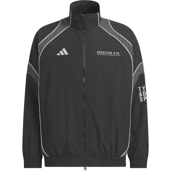 adidas アディダス BRAND LOVE ルーズフィット ライト ウーブン ジャケット ウインドシャツメンズ NEC14-KF1333