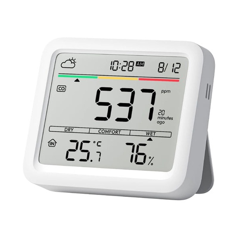 SwitchBot スイッチボット CO2センサー 温湿度計 快適指数 換気アラーム W4900010