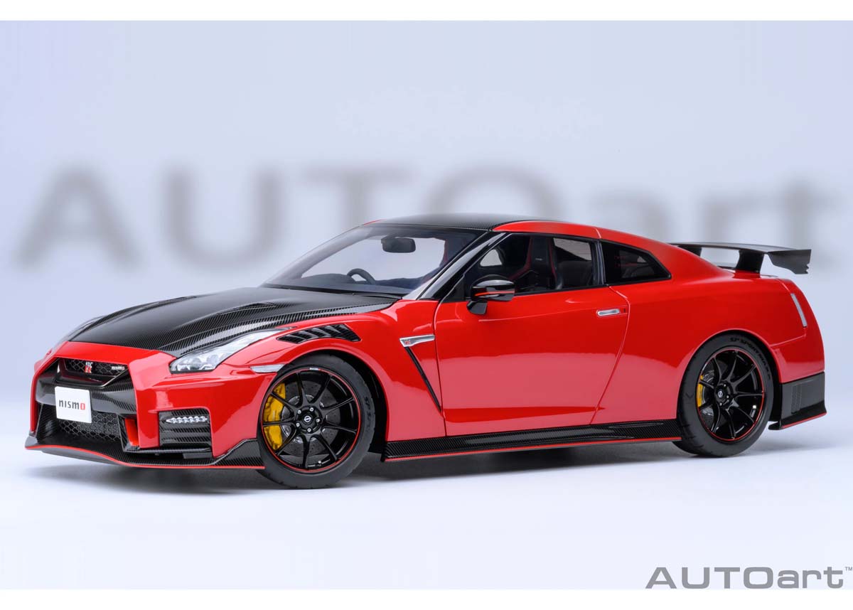 オートアート 1/18 日産 GT-R (R35) ニスモ スペシャルエディション (バイブラントレッド)【77502】 ミニカー AUTO 77502 GT-R ニスモ スペシャルed. レッド